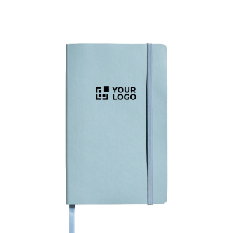 Carnet souple A5 en similicuir à élastique et pages unies