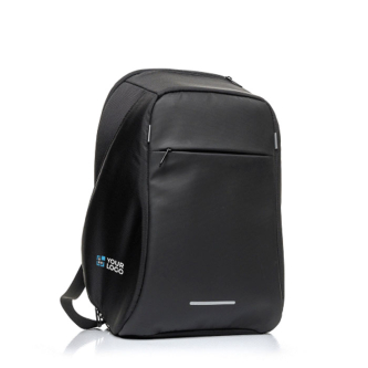 Sac à dos de voyage avec poches antivol et espace pour PC 15,6" avec zone d'impression