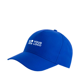 Casquette pour enfants en polyester recyclé de baseball 220 g/m² avec zone d'impression