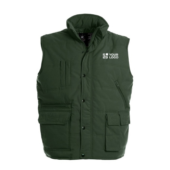 Gilet d’explorateur polyester thermique imperméable 285 g/m² B&C 