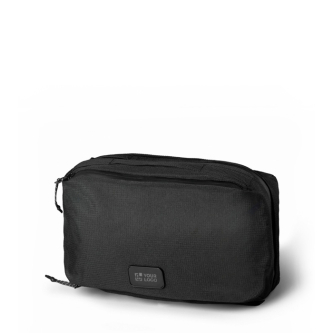 Trousse de toilette en plastique océanique avec 2 poches 96 g/m2