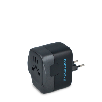 Adaptateur de voyage compact compatible dans plus de 150 pays