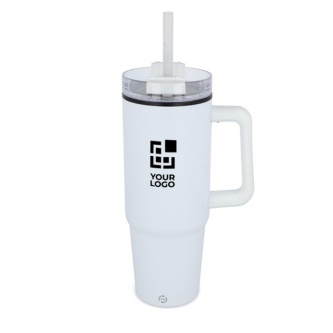 Gobelet en acier inoxydable compatible avec porte-gobelet 800ml