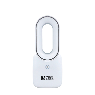 Ventilateur portable sans pales avec LED 6 couleurs et 4 vitesses