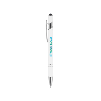 Stylo en aluminium recyclé avec clip robuste et encre noire