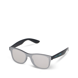 Lunettes de soleil avec verres miroir UV400 et branches colorées