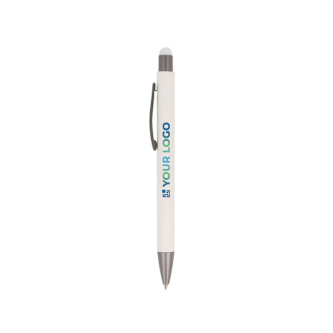 Stylo en papier durable avec pointeur de plusieurs couleurs avec zone d'impression