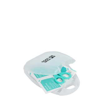 Trousse de premiers secours compacte en plastique, 10 pièces