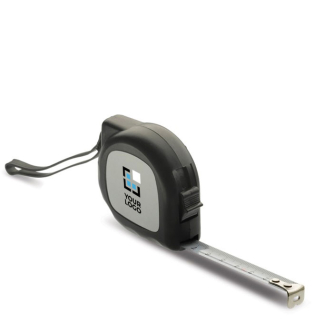Mètre ruban de 3 mètres avec bracelet pour un transport facile avec zone d'impression