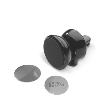 Support téléphone portable magnétique pour voiture avec zone d'impression