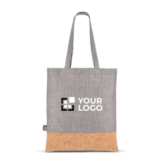 Tote bag en RPET avec base en liège et capacité de 10 kg