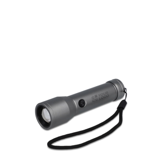 Lampe de poche LED rechargeable et étanche en aluminium recyclé