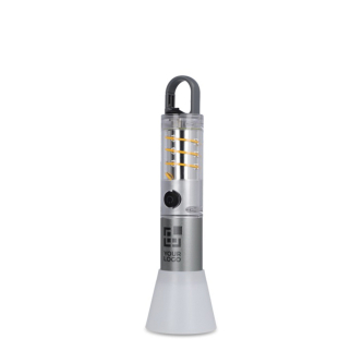 Lampe de poche en aluminium recyclé avec lumière LED et fonction zoom