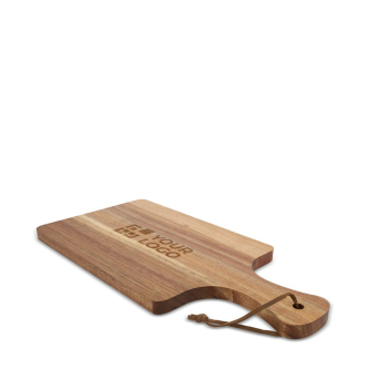 Planche de service en bois d'acacia idéale pour les apéritifs