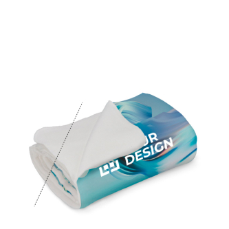 Couverture en polaire recyclée pour sublimation 250 g/m²