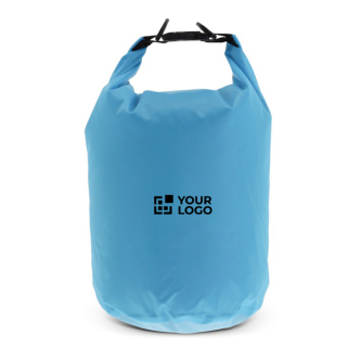 Sac en toile imperméable dans plusieurs coloris avec capacité de 5L avec zone d'impression