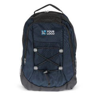 Sac à dos pour ordinateur en RPET avec compartiments intérieurs avec zone d'impression