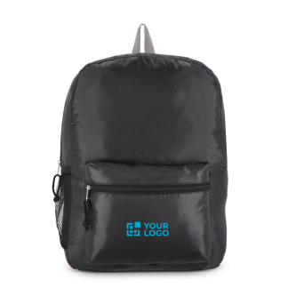 Sac à dos pliable léger avec poche avant et filet latéral 16 L