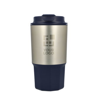 Mug de voyage en acier inoxydable avec couvercle anti-fuite 450 ml