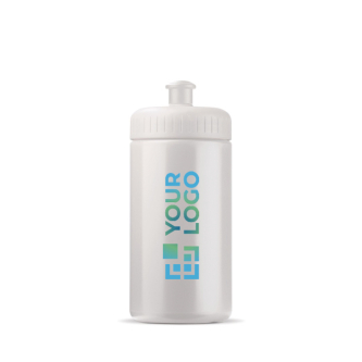 Bidon en plastique sans BPA et 100% anti-fuite 500ml avec zone d'impression