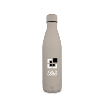 Bouteille en acier inoxydable recyclé avec finition veloutée 750ml