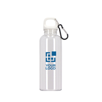 Gourde en plastique aux couleurs vives et transparentes 500 ml