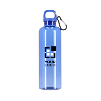 Gourde en plastique aux couleurs vives et transparentes 750 ml