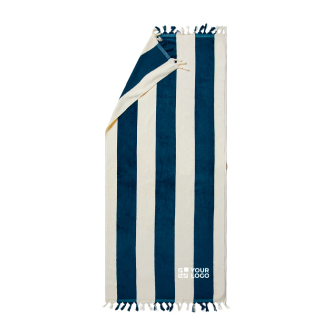 Serviette de plage avec logo
