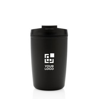 Mug fabriqué à partir de plastique recyclé avec zone d'impression