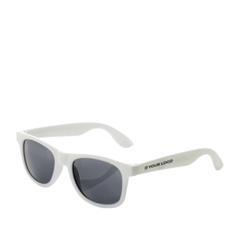 Lunettes de soleil en plastique PP recyclé avec zone d'impression