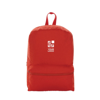 Sac à dos en toile recyclée 285 g/m2 en couleur