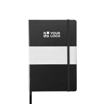 Carnet d'entreprise avec couverture rigide avec zone d'impression