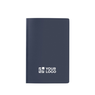 Carnet composé de poudre minérale avec zone d'impression