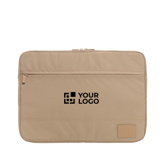 Pochette recyclée pour ordinateur portable avec zone d'impression