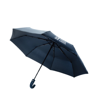 Parapluie pliant automatique 21'' poignée en cuir synthétique mat Ø108