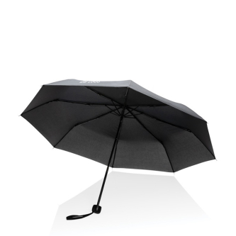 Petite parapluie pliant en rPET avec zone d'impression