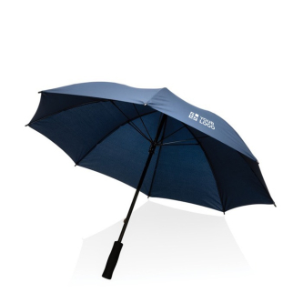 Parapluie tempête publicitaire avec zone d'impression