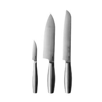 Set de couteaux de cuisine en acier inoxydable haut de gamme Boska