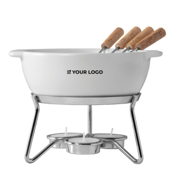 Fondue au fromage en céramique chauffée à la bougie 750 ml Boska