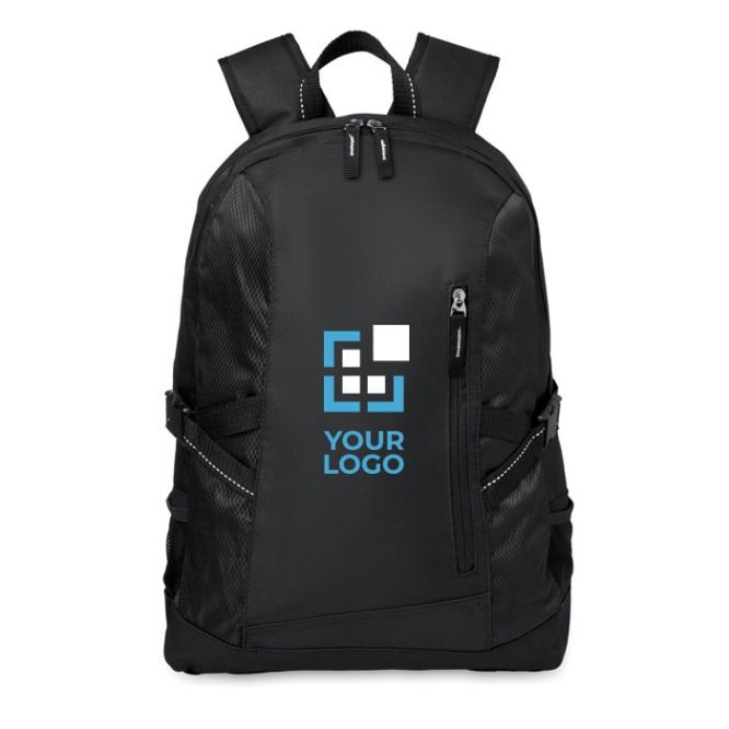 Sac à dos d'ordinateur publicitaire avec zone d'impression