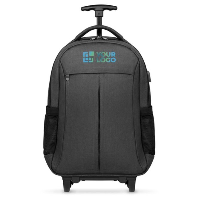 Trolley / sac à dos personnalisé pour dirigeants couleur  gris