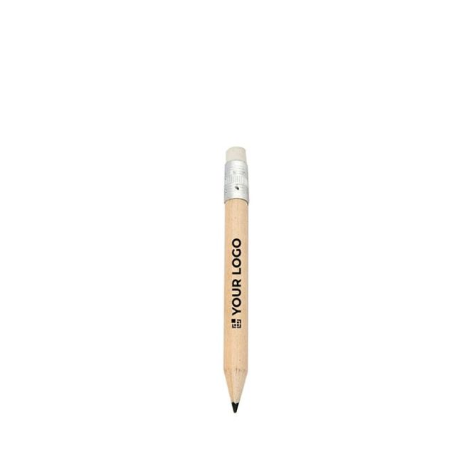 Mini crayon de couleur publicitaire avec logo avec zone d'impression