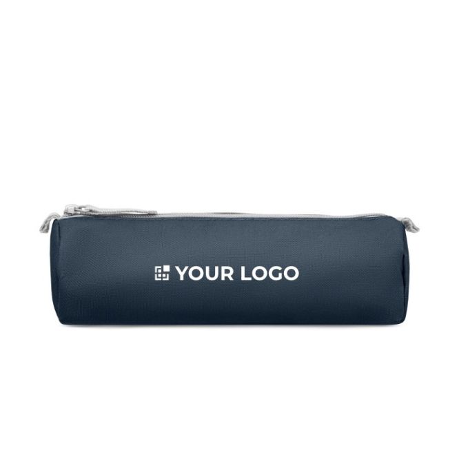 Classique trousse publicitaire personnalisable couleur bleu