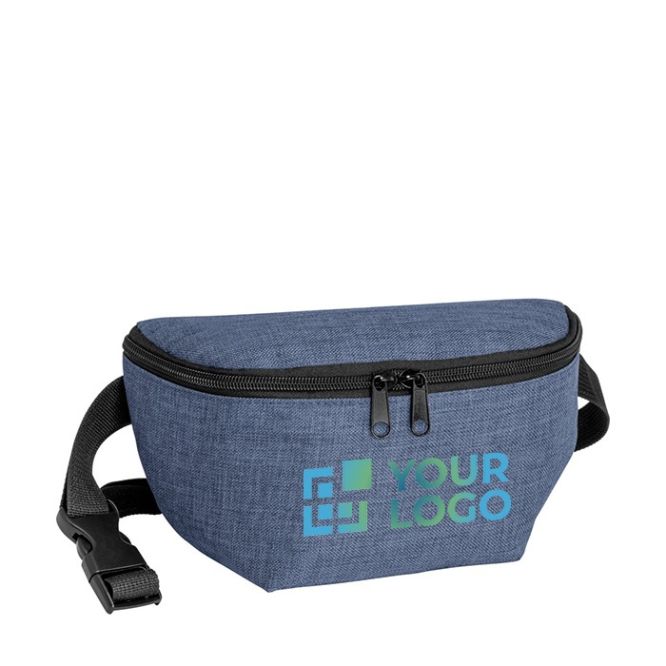 Joli sac banane personnalisable avec le logo avec zone d'impression