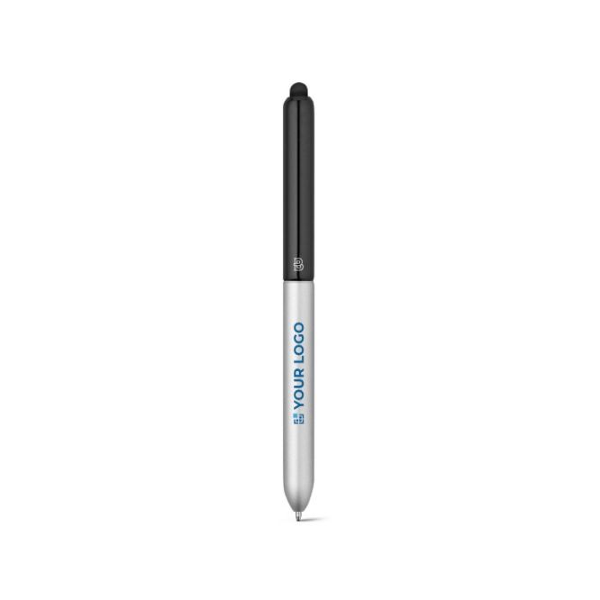 Stylo personnalisé design tactile noir
