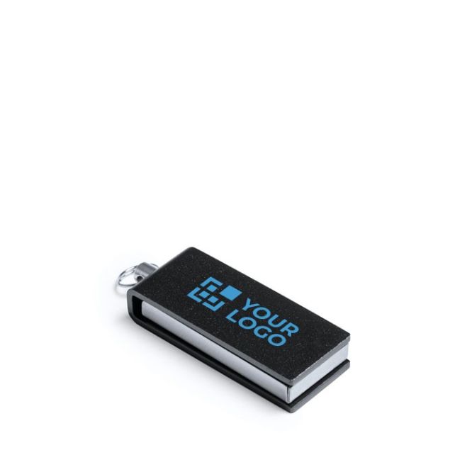 Mini clé USB disponible en 8 couleurs avec zone d'impression