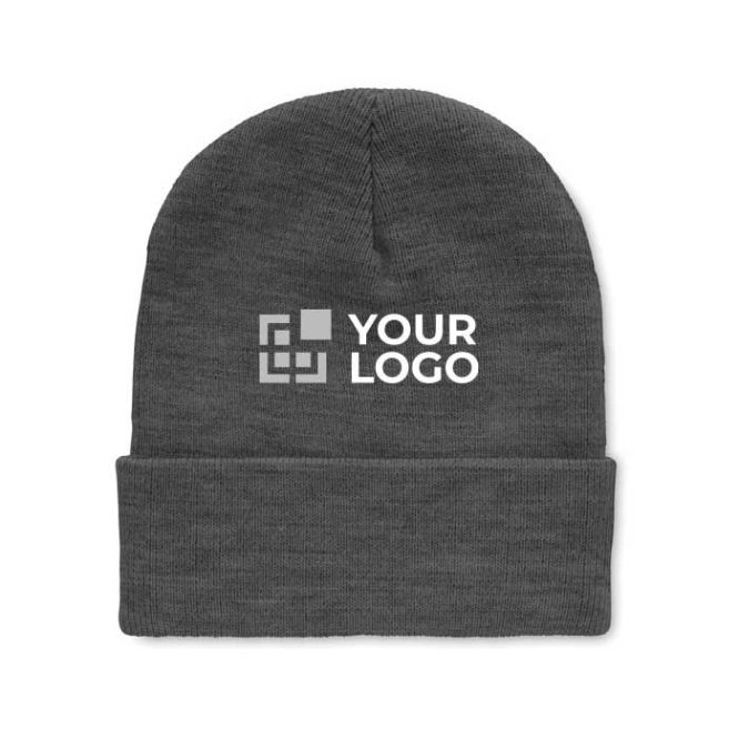 Bonnet en RPET personnalisé avec le logo avec zone d'impression