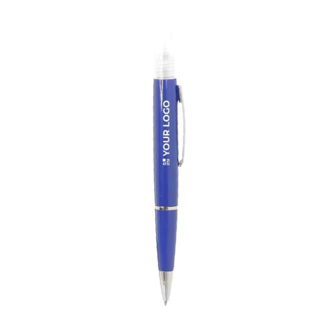 stylo publicitaire avec spray désinfectant