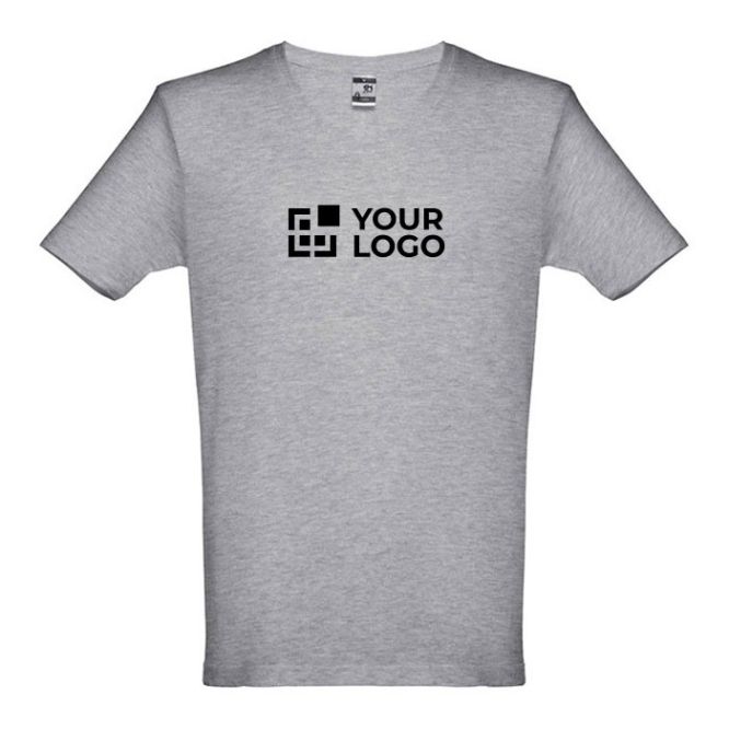 Flocage sur t-shirt pour entreprise avec zone d'impression