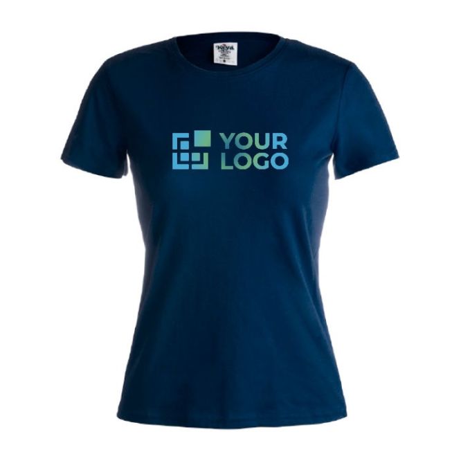 T-shirt personnalisable femmes 150 g/m2 avec zone d'impression